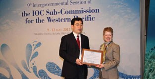 Professor Fangli Qiao was issued as the Director of UNESCO/IOC-ODC center