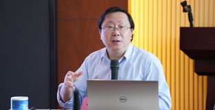 Prof. Tim Li Gave Lectures During Ninth ODC Training Course