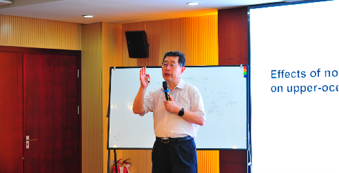 Prof. Fangli Qiao Gave Lectures During 12th Training Course
