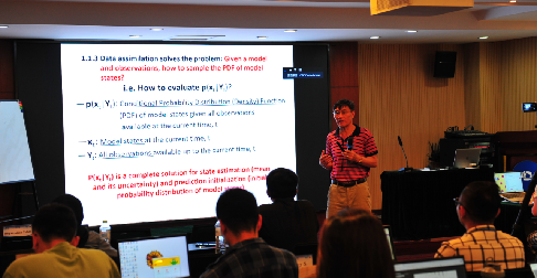 Prof. Shaoqing Zhang Gave the Second Lectures During 12th ODC Training Course