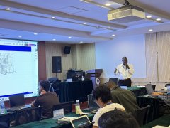 Dr. Joseph Kojo Ansong gave lectures during the 15t